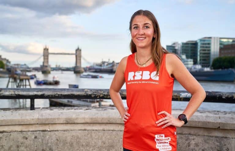 Wiggle New Balance bring braille banners to London Marathon