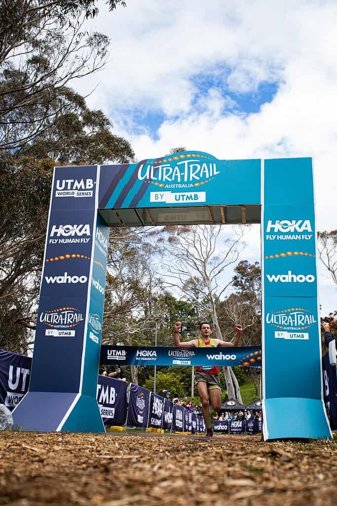 David Bailey from Tasmania claimed the men's UTA11 title at the 2022 Ultra-Trail Australia by UTMB - Photo Calumn Hockey (002)
