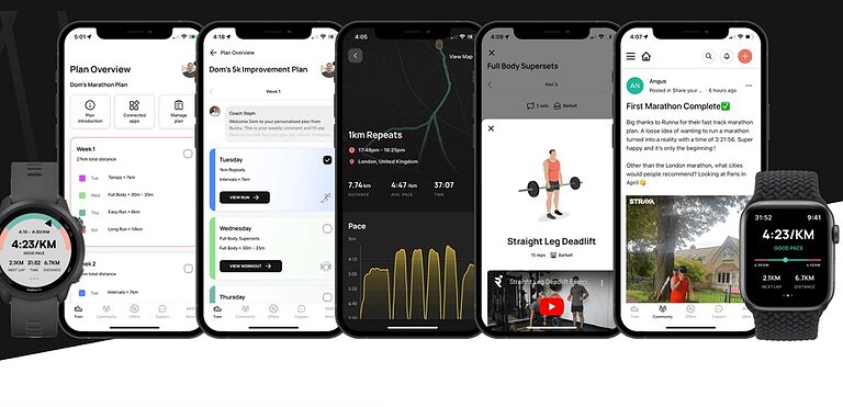 Runna app partners with major UK running event organisers