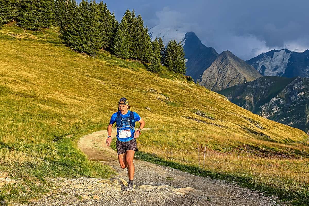 Zach Miller (USA) at UTMB Mont-Blanc in 2019 - Photo Pascal Tournaire (002)