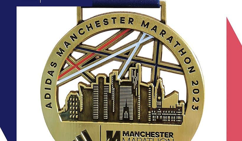 marathon manchester medal
