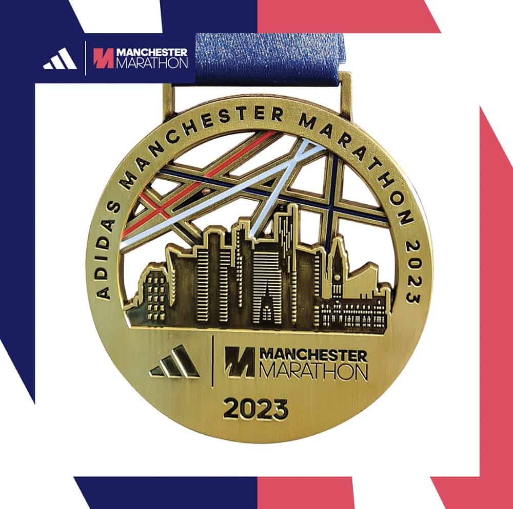 marathon manchester medal