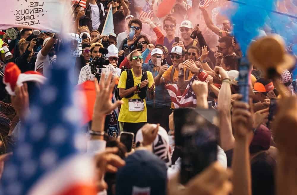 Courtney Dauwalter wins UTMB in Chamonix to complete the Triple Crown