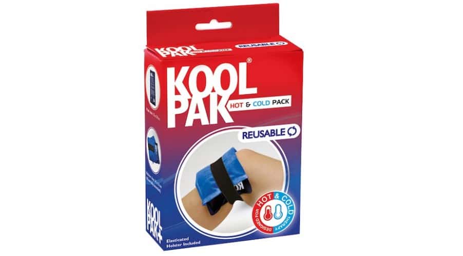 Koolpak Reusable Hot & Cold Pack with Elasticated Holster