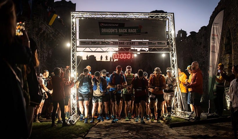 The start of the 2023 Montane Dragon's Back Race - © No Limits Photography