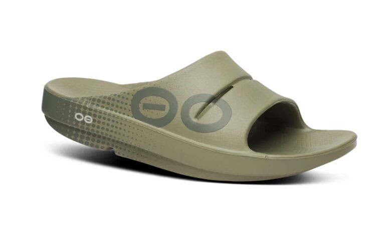 OOFOS Men's OOahh Sport Slide Sandal - Foliage Matrix