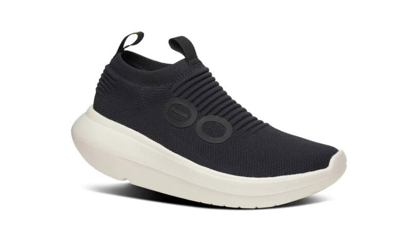OOFOS Men's OOmy Zen - Chalk Black