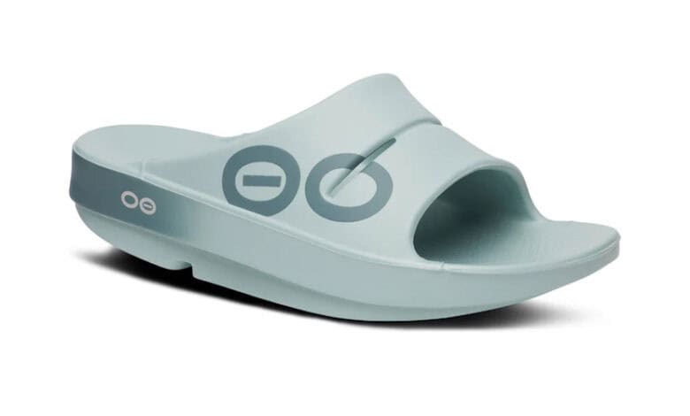 OOFOS Women's OOahh Sport Slide Sandal - Storm Fade