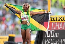 Nike celebrates Shelly-Ann Fraser-Pryce the most decorated 100-meter sprinter in history