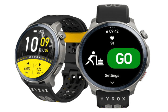 Advanced running smartwatch displaying step count and activity tracking for runners and athletes. Ideal for fitness monitoring and GPS tracking during outdoor runs and training sessions.