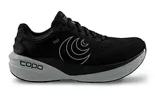 Performance TOPO Men's Phantom 4 WP running shoe designed for durability and comfort in wet conditions. Perfect for trail runners seeking reliable grip and support.