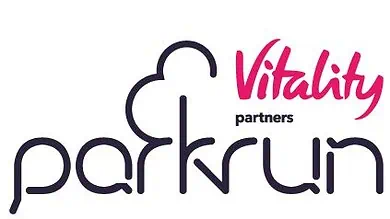 Vitality parkrun logo featuring a stylised cloud and the words 'Vitality' and 'parkrun' in modern fonts.