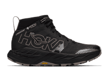 HOKA Men's Speedgoat 7 Hike GORE-TEX trail running shoe with waterproof GORE-TEX membrane and Vibram outsole for outdoor adventures.